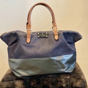 Kate Spade Indigo Dixon Place Blaine Denim Tote